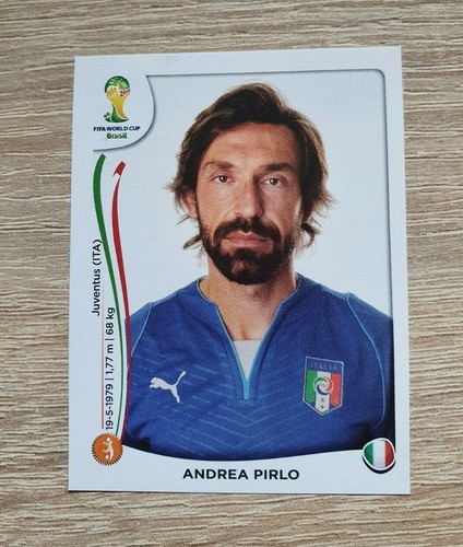 Panini World Cup 2014 327 Andrea Pirlo Italy Italia FIFA World Cup WC 14 - Picture 1 of 2