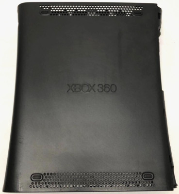 OEM Microsoft Xbox 360 ELITE Housing Black BOTTOM PANEL Shell Case Cover X800369
