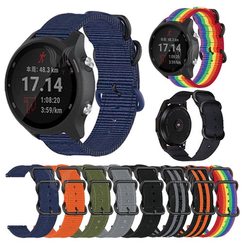 Cinturino Silicone Per Garmin Forerunner 245/645/Vivoactive 3 - 20mm, Sgancio Rapido, Colori Vivaci - Foto 11