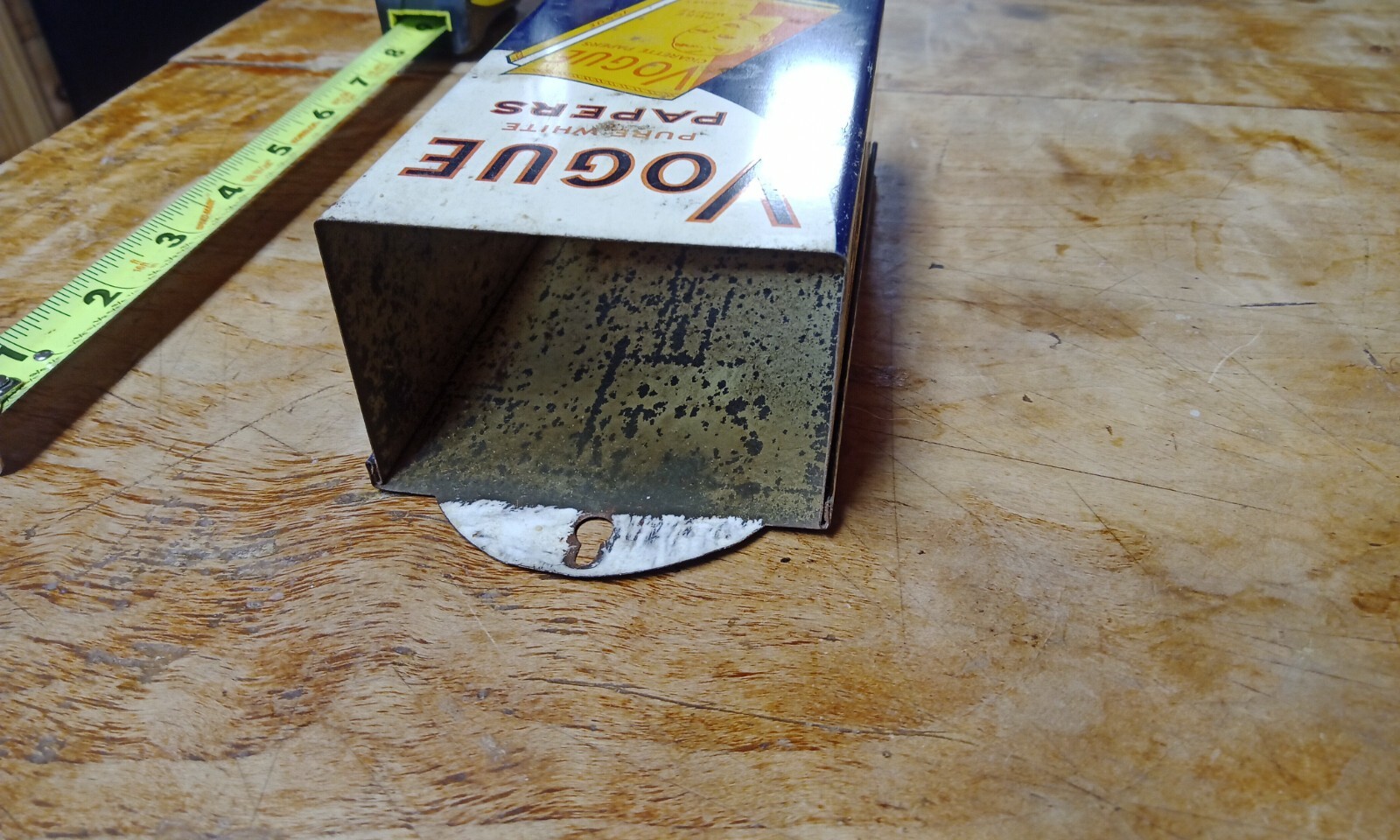 Vintage Vogue cigarette Rolling Papers Dispenser Pure White eBay