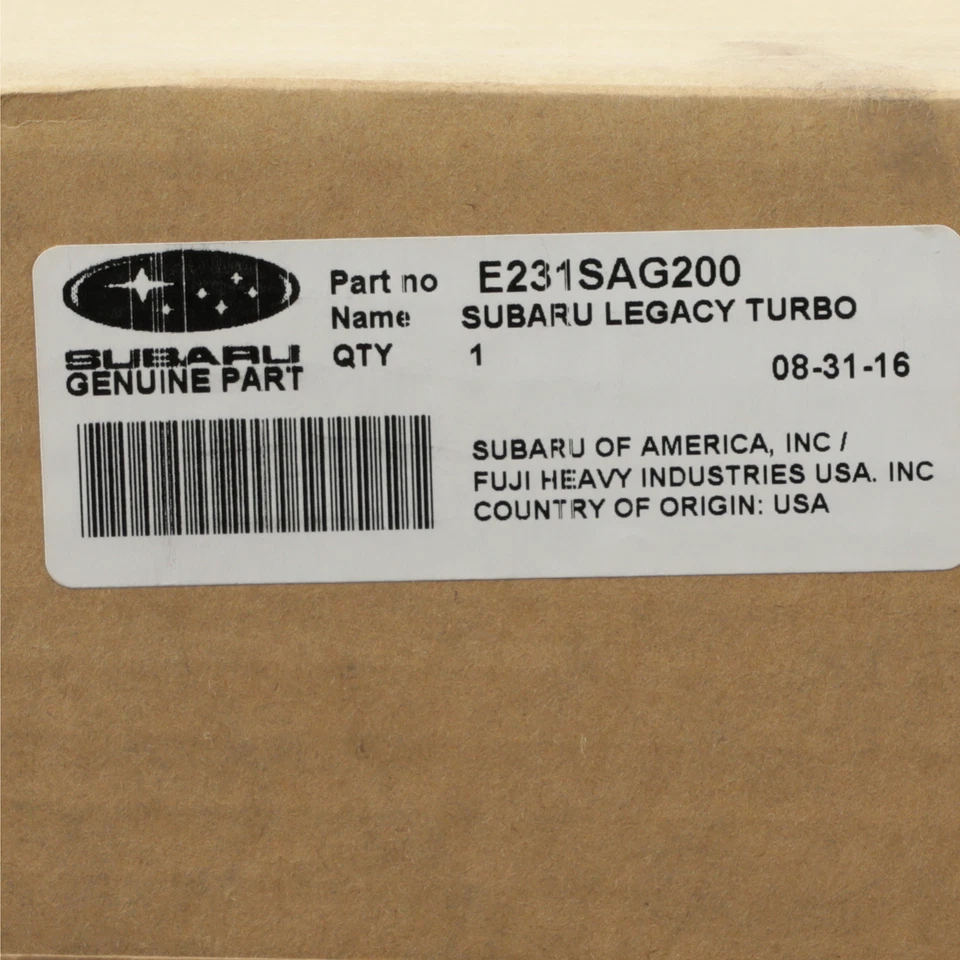 OEM 2005-2009 Subaru Legacy GT Turbo Hood Protector Bug Shield NEW E231SAG200 - Изображение 4 из 4