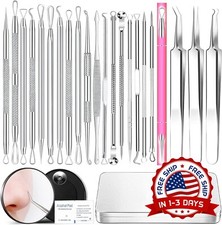 Kit Removedor De Puntos Negros Pinzas Para Sacar Espinillas Acne Blackhead Tool