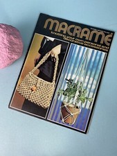 Macrame Knotting Your Own 32 Page Book 7112 Personal Decorative 1971 Royal Craft
