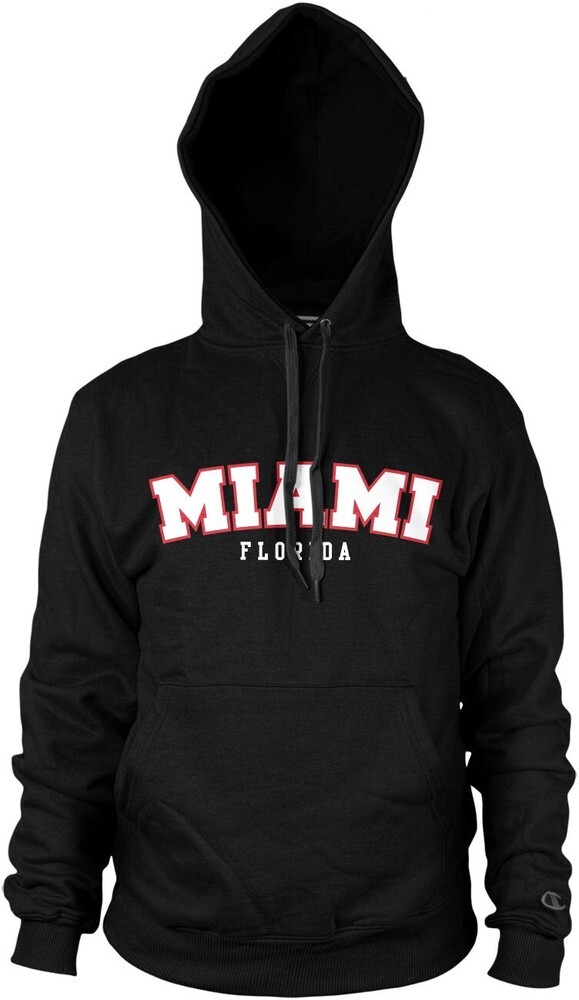 Толстовка Hybris Miami Florida с капюшоном черная 10390₽