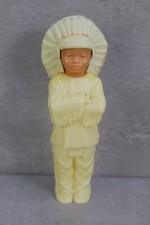 Vintage St. Labre Indian School Indian Chief Doll Figure 5.5" tall