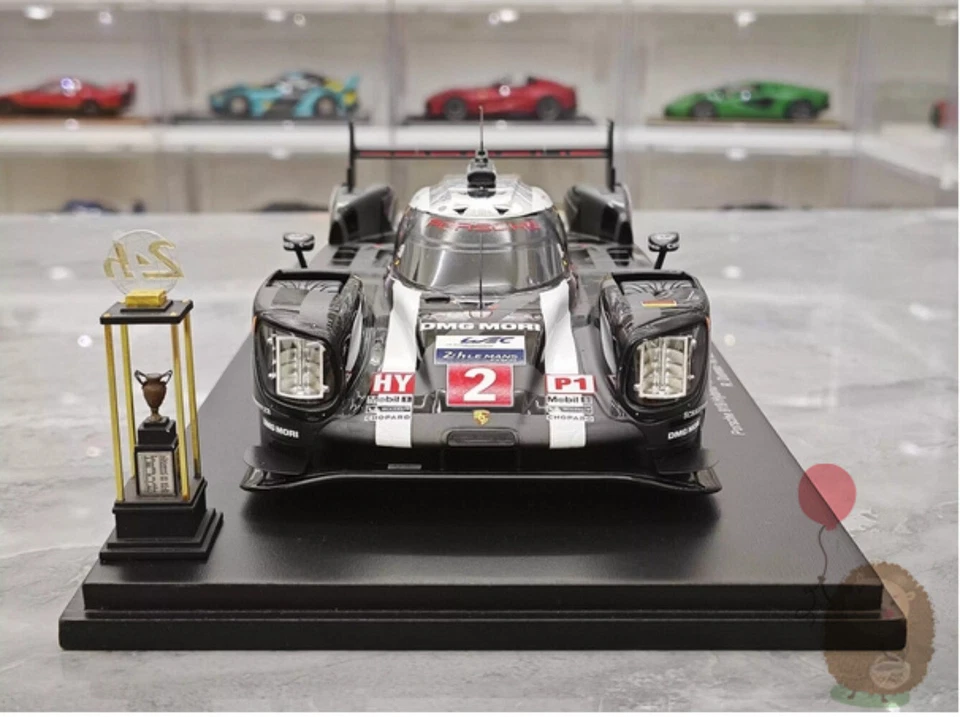 Spark 1:18 Le Mans Porsche 919 Hybrid 2016 Alloy Model Car diecast birthday Gift - Image 2 of 4