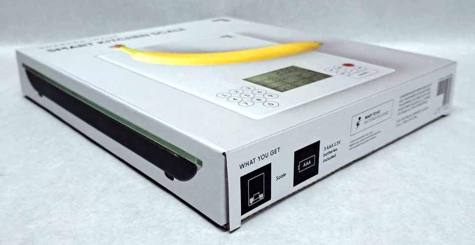 Sharper Image SMART KITCHEN SCALE (w/ Nutrition Info) Brand New in Box - Image 4 of 4
