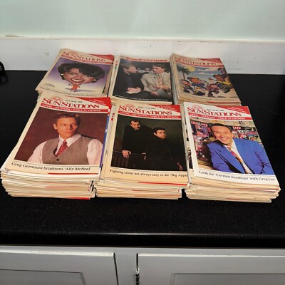 SunStations Local Regional TV Channels Guide Lot of 107 Cleveland Magazines