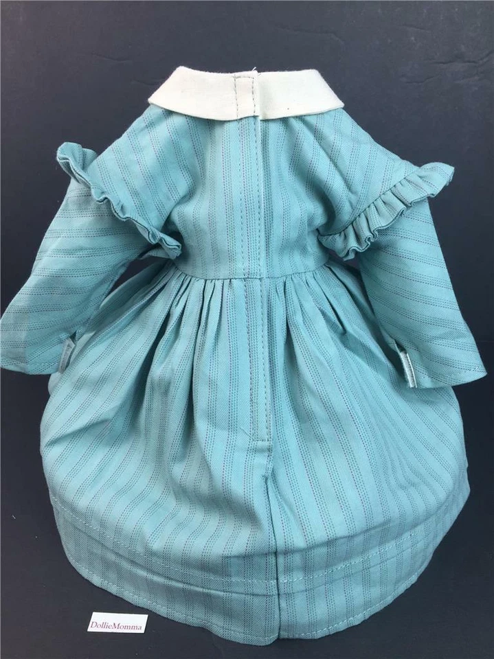 American Girl Kirsten Green Work Dress Pleasant Company 94~Retired~adult owned - Image 2 of 4