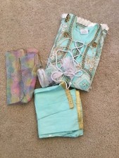 3pc Girls Kids Pakistani Indian Shalwar Kameez with FREE BANGLE