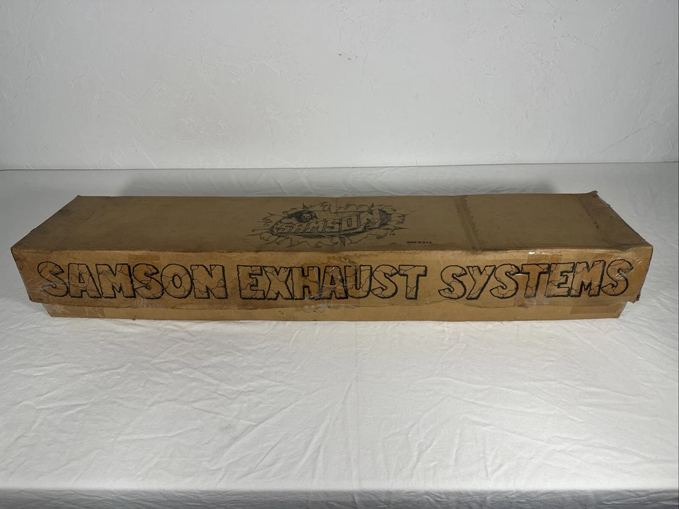 "Escape cola de pez Samson 26"" nuevo en stock True Duals para Harley Davidson Soft Tail S-112" Foto 2 de 4