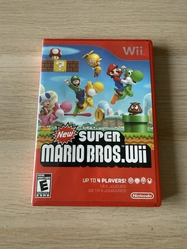 Nintendo New Super Mario Bros. Wii Multiplayer Manual Included Nintendo Wii Game