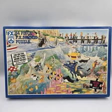FX Schmid 64 Piece Jigsaw puzzle Underwater Scene Age 5 - 9 COMPLETE 