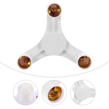 2 PCS Lampholder E27 Triple Head Socket Household Lamp Holder