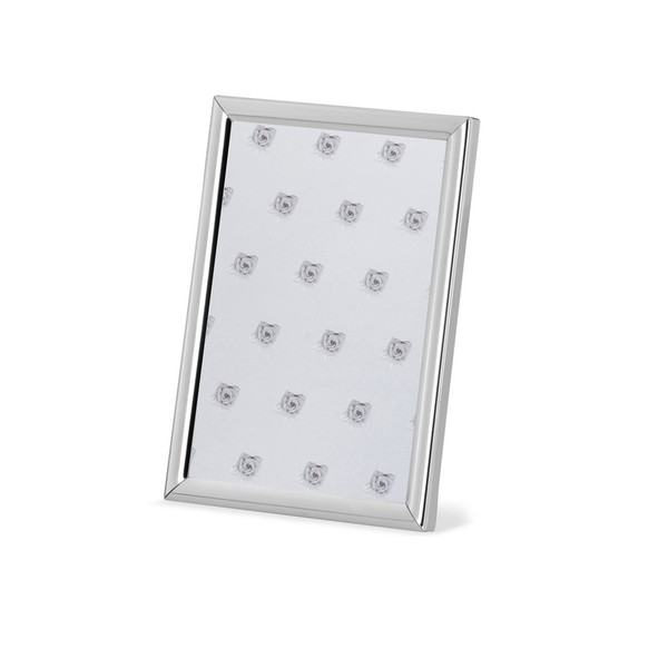 Bilderrahmen Versilbert 13X18Cm Fotorahmen Rahmen GewöLbt Fotoaufsteller Silber-image