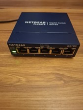 Netgear ProSafe GS105v5 w /PSU 5-Port Gigabit Switch