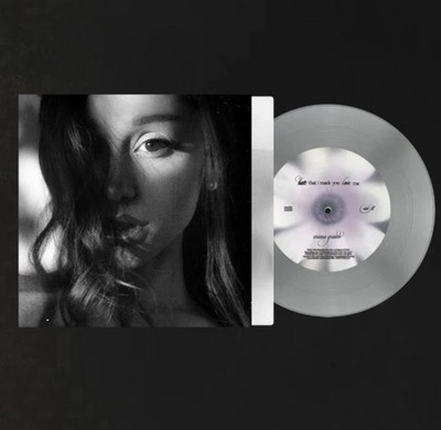 Ariana Grande petal hate that i made you love me fluffy tail gray 7'' vinyl