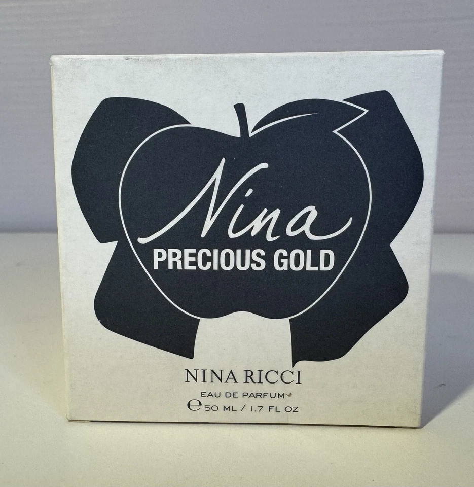 NINA PRECIOSO GOLD por Nina Ricci EDP SPRAY 1.7 Fl Oz 50 ml PROBADOR NUEVA CAJA ABIERTA Foto 4 de 4