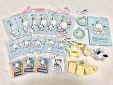 Sanrio Premium Pochacco Lot of 25 Rare Mini Case, Notes, Retro Slightly