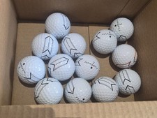 13 x MAXFLI TOUR CG MAX ALIGN GOLF BALLS - PEARL/AAA - EXCELLENT CONDITION