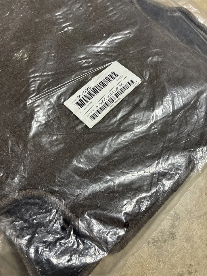 2015-2020 Chevy Tahoe Suburban GMC Yukon XL OEM Cocoa Carpet Floor Mats Set 4 Pc Foto 3 de 4