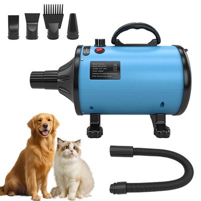 Hundeblower Haartrockner 2000W regelbare Hitze & Luftgeschwindigkeit für Zuhau..