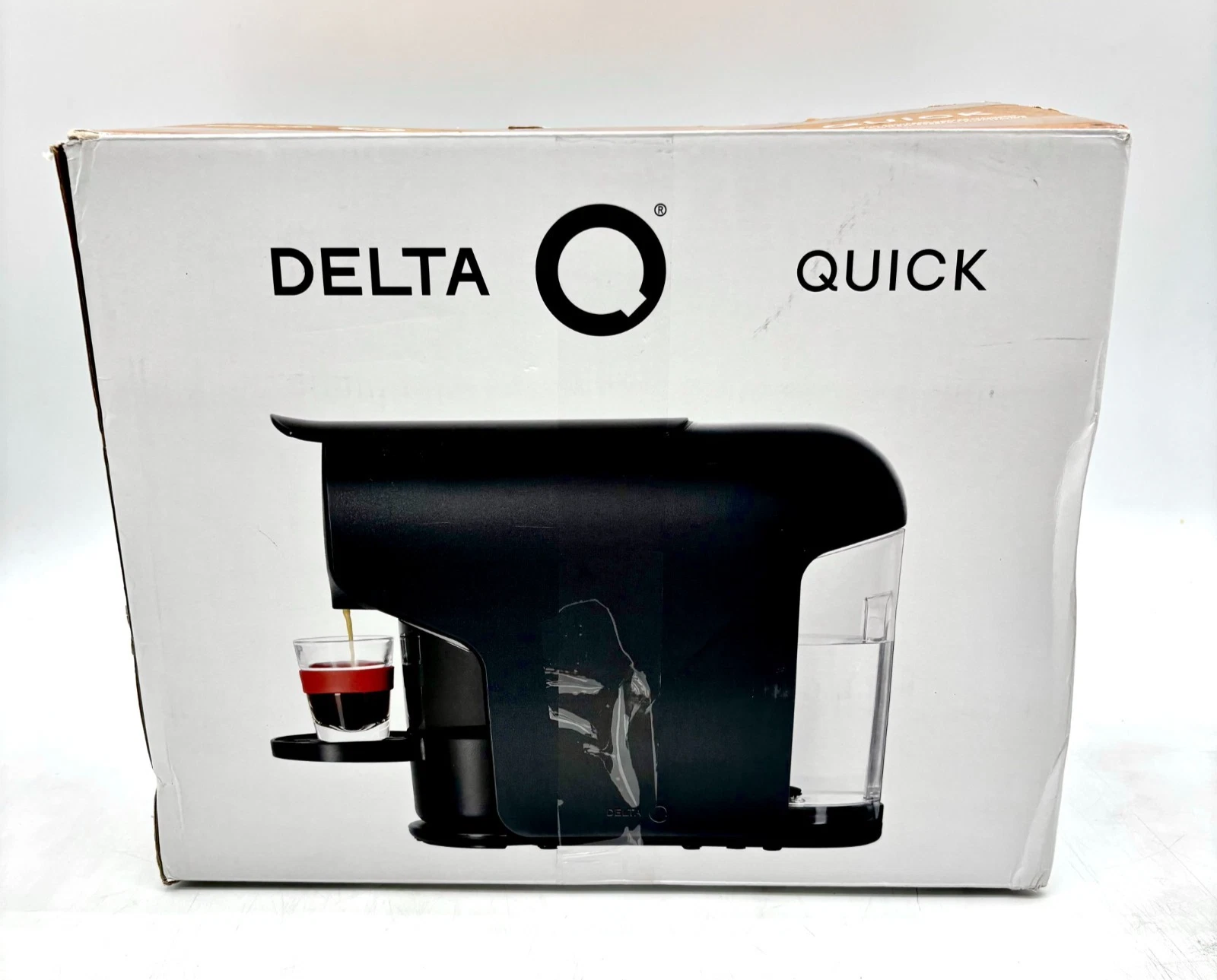 Delta Quick Capsule Compact Coffee Machine with 0.8 Liter Water Tank - Black
Opens in a new window o