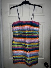 DIY Colorful Pastels Felt Piñata Dress Fashion Nova Lined