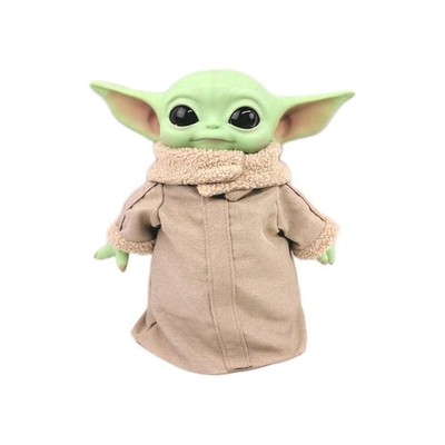 Disney Star Wars Mandalorian The Child Baby Yoda Grogu Plush Stuffed Doll Toy