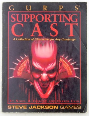Gurps Supporting Cast: A Collection of Characters for Any Campaign Cain, Fraser,