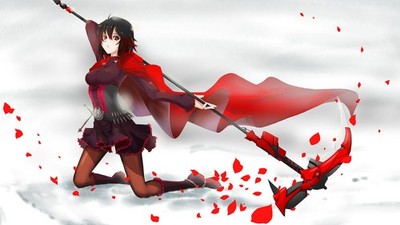 Anime rwby ruby rose anime Playmat Gaming Mat Desk Game Desk Playmat Mat