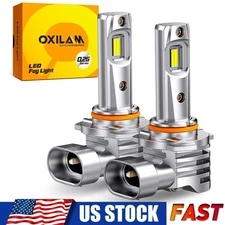 OXILAM HB4 9006 LED Headlight Super Bright Bulb White High/Low Beam 1:1 Fanless