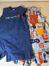 Boys Carhartt Two Pice Size 6 Months Outfits