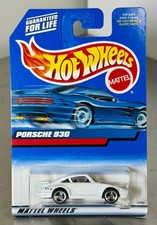 Hot Wheels Porsche 930 White Collector #125 Porsche Turbo 27092-0910 2G14