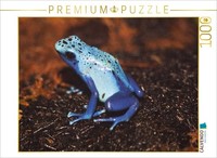 Calvendo Puzzle Blue Tree Frog | 1000 Pieces, Finished Size 25.2 × 18.9 In (64 ×