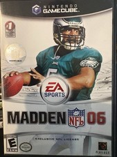 EA Sports Madden NFL 06 Nintendo GameCube w/ Manual E NTSC-U/C Football 2005