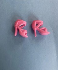 Mattel Barbie Doll Shoes Fashionistas Fashion Fever PINK STRAPPY HEELS
