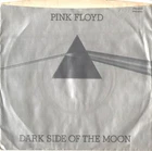 PINK FLOYD-ROCK PROMO PICTURE SLEEVE +45-(DARK SIDE OF THE MOON)-HARVEST-PS-PIC