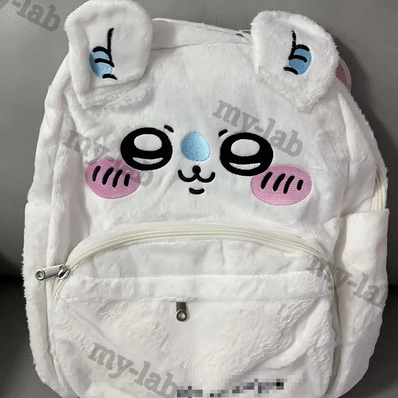 Chiikawa Momonga Cute Embroidered Shoulder Bag Travel Backpack