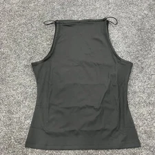 MAEVE By Anthropologie Square-Neck Tank Top Women's Size M Black