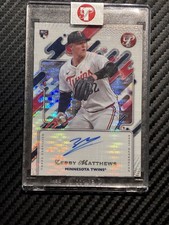 Topps 2025 Pristine Zebby Matthews Minnesota Twins Auto Rookie PA-ZM