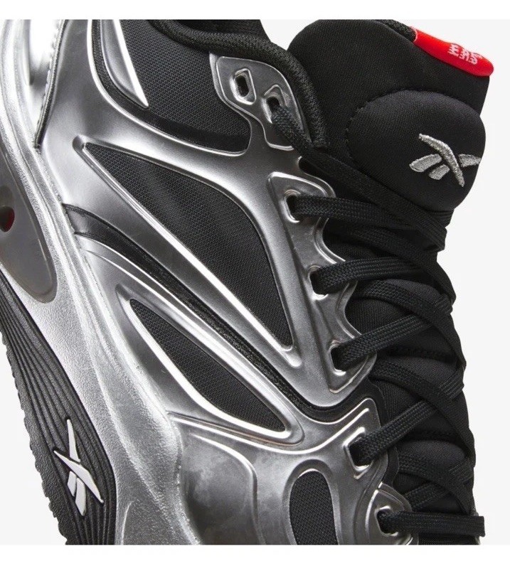 Mens Size 13.5 Reebok Men's Engine A Mobius Re-Boot Black Silver White 100228150 image 5