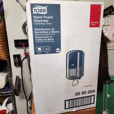 Tork Hand Towel Dispenser New In Sealed  Box Black 559028A 