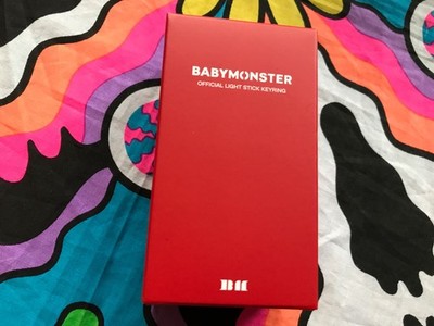 Babymonster     Südkorea Band Official Mini Light Stick Keyring     NEU
