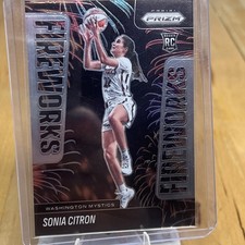 2025 Panini WNBA Prizm Sonia Citron FIREWORKS #15