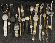 large lot of watches for parts or repair