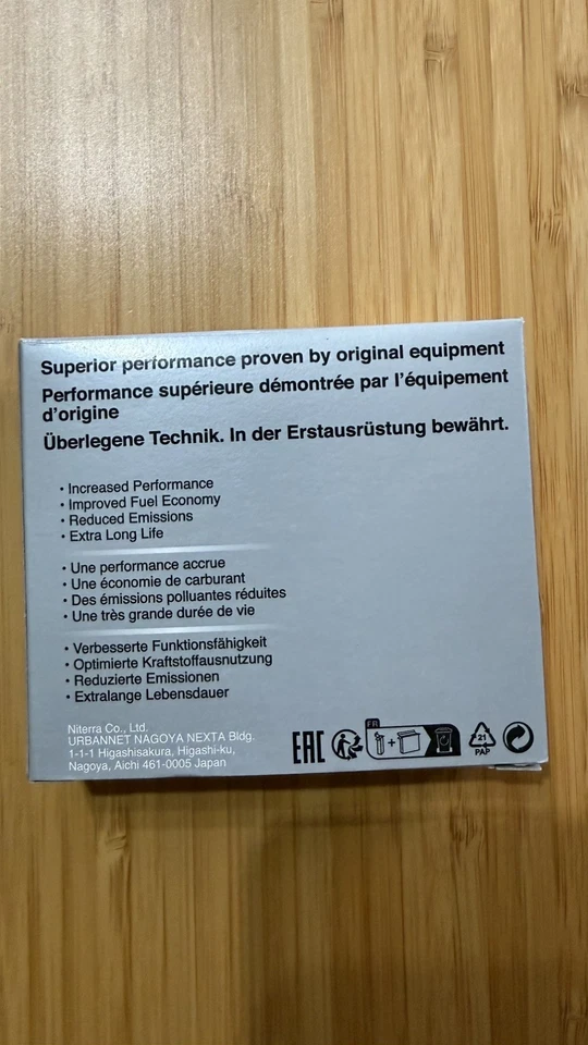 4x GENUINE NGK LASER IRIDIUM PREMIUM SPARK PLUGS IZFR6K-11S / 5266 - Image 4 of 4