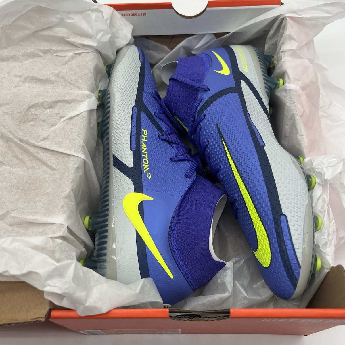 Nike Phantom GT2 Elite DF AG-Pro Sapphire Grey DC0749 571 Men Sz