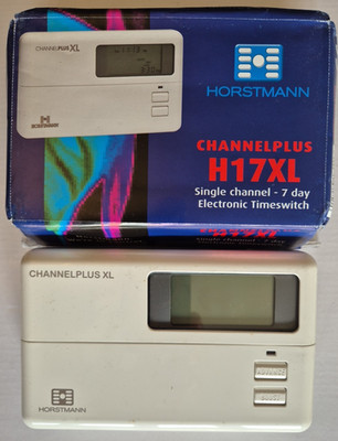 Horstmann H17XL Serie 2 Einkanal 7 Tage elektronischer Heizprogrammierer