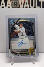 2025 Bowman Draft Adonys Guzman Chrome Prospect Autographs #CPA-AG